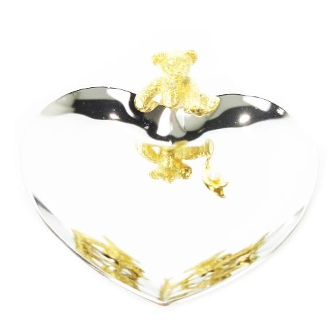 未使用品 ミキモト MIKIMOTO GINZA BEAR アクセサリートレイ ジュエリートレイ ハ...