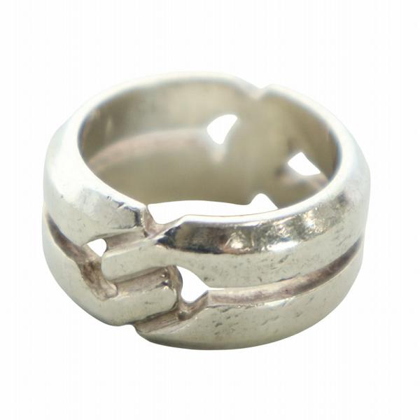 グッチ GUCCI 指輪 リング アクセサリー ロゴ Silver925 13号 シルバー色 ■GY...