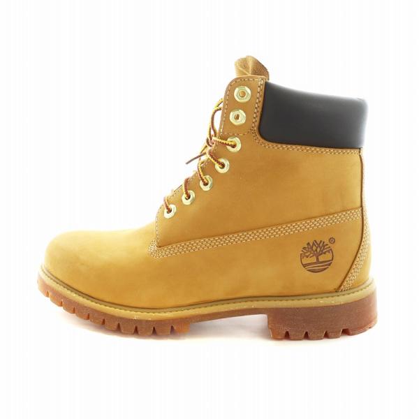 ティンバーランド Timberland ショートブーツ ラウンドトゥ スエード ロゴ 7.5 25....