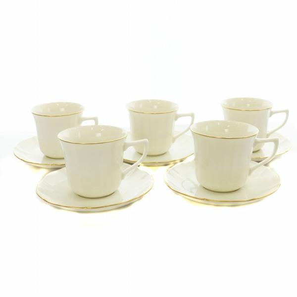ノリタケ Noritake カップ ソーサー 5個 セット コーヒーカップ ティーカップ ファインボ...