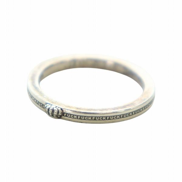 ジャスティンデイビス Justin Davis D-CIPHER リング FUCK 指輪 クラウン ...