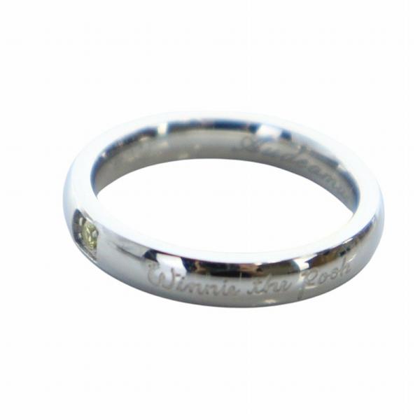 ディズニー Disney くまのプーさん Winnie-the-Pooh 指輪 リング ラインストー...