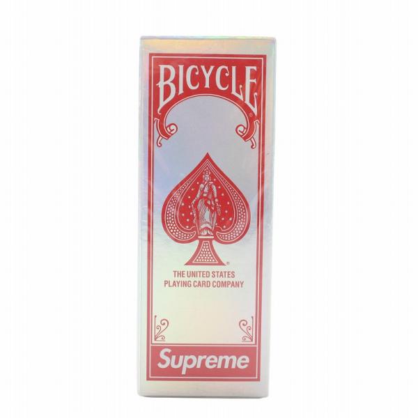 未使用品 シュプリーム SUPREME Bicycle Holographic Slice Card...