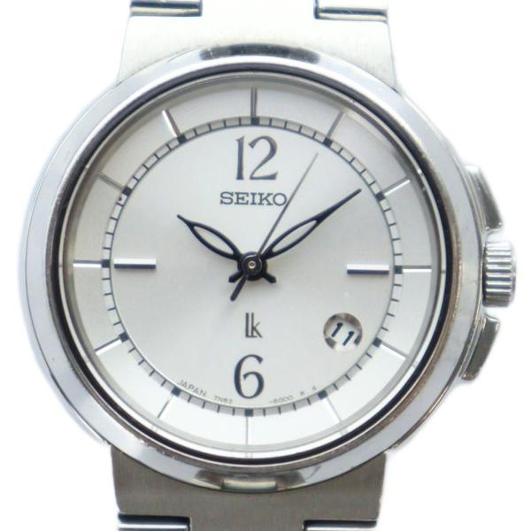 セイコー SEIKO ジャンク品 ルキア LUKIA 腕時計 ウォッチ クォーツ カレンダー付き ロ...