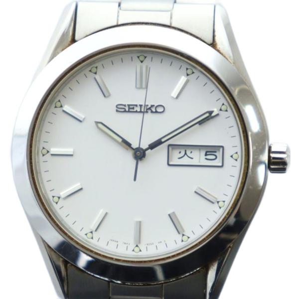セイコー SEIKO スピリット SPIRIT 腕時計 ウォッチ クォーツ ロゴ デイト カレンダー...