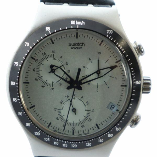 スウォッチ SWATCH アイロニー IRONY 腕時計 ウォッチ クォーツ クロノグラフ ロゴ カ...