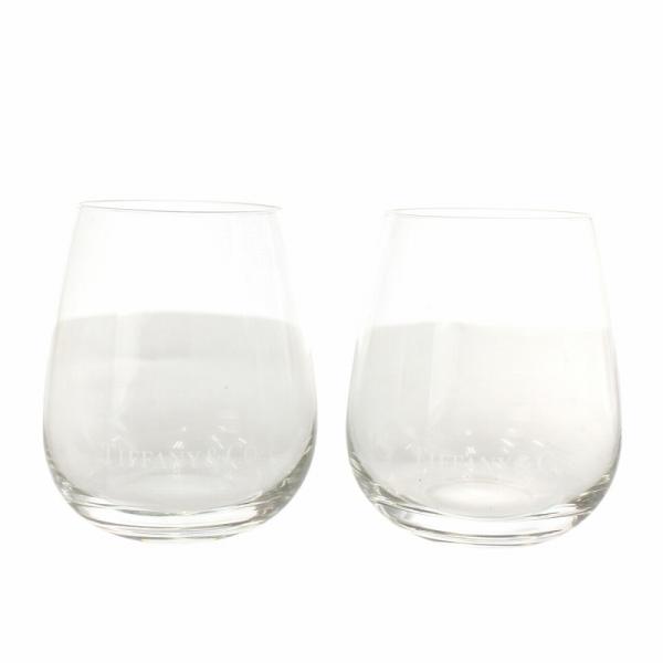 ティファニー TIFFANY &amp; CO. タンブラー グラス ペア 2個セット 食器 クリスタル ロ...