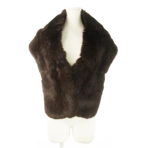 サンマルコファー SANMARCO FUR ファーマフラー ショール ティペット ミンク 毛皮 和装...