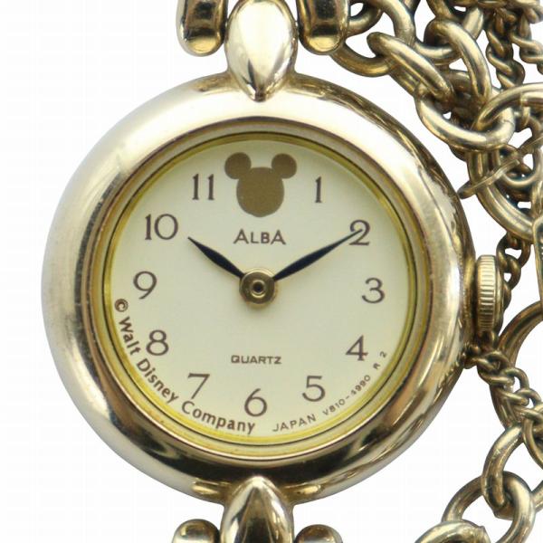 セイコー SEIKO ディズニー Disney アルバ ALBA ミッキーマウス 腕時計 バングルウ...