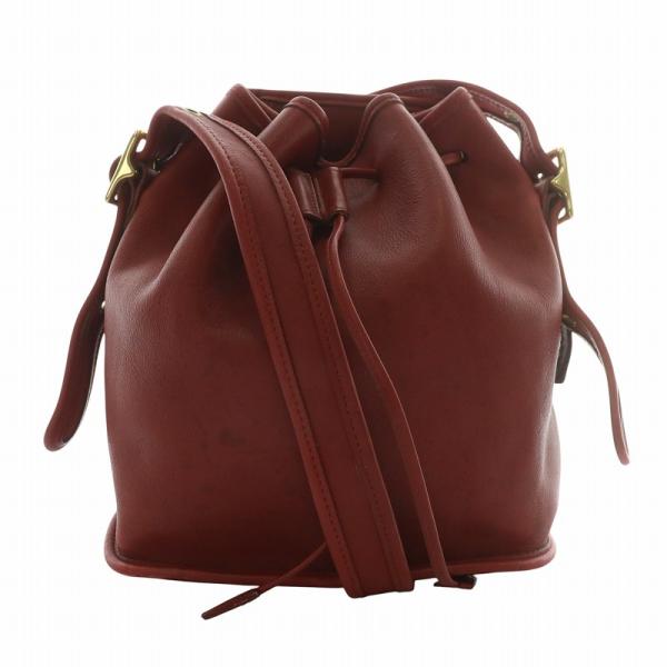 コーチ COACH オールドコーチ ヴィンテージ USA製 9952 ショルダーバッグ 巾着 レザー...