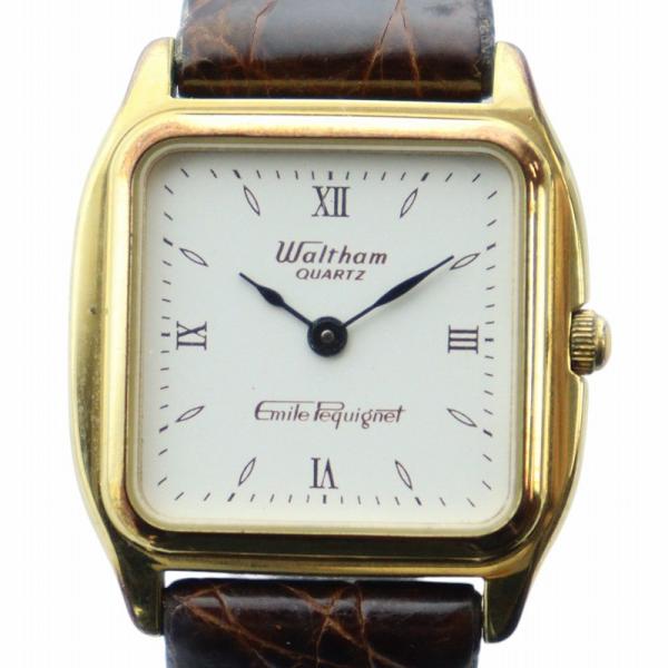 ウォルサム WALTHAM ジャンク品 Emile Pequignet エミールペキネ 腕時計 クォ...