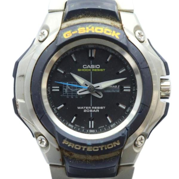 カシオジーショック CASIO G-SHOCK ジャンク品 腕時計 ウォッチ クォーツ ロゴ 黒文字...