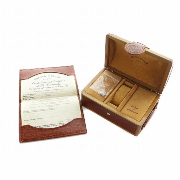 フランクミュラー FRANCK MULLER レザータイプ BOX 箱のみ ケース 時計用 ロゴ マ...