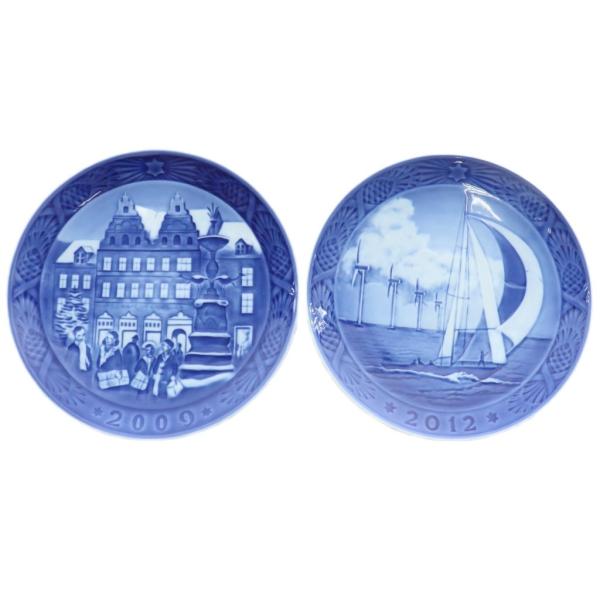 ロイヤルコペンハーゲン ROYAL COPENHAGEN イヤープレート 皿 食器 2枚セット 20...