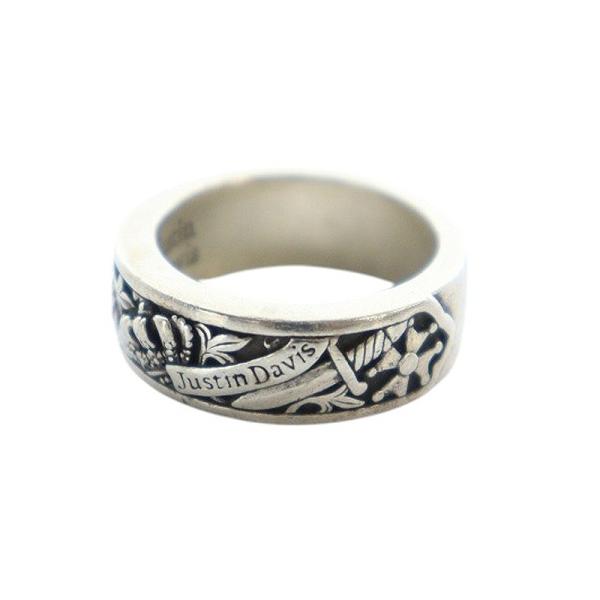 ジャスティンデイビス Justin Davis 指輪 リング アクセサリー ロゴ Silver925...