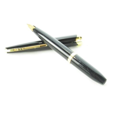 プラチナ PLATINUM ステーショナリー 文房具 筆記具 万年筆 ロゴ 18K 筆記未確認 黒 ...