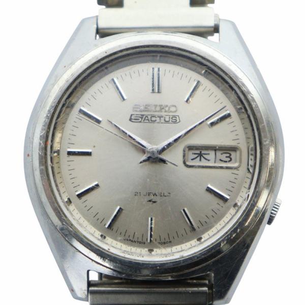 セイコー SEIKO 5 ACTUS ファイブ アクタス 7019-7060 腕時計 ウォッチ 自動...