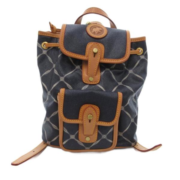 ハンティングワールド HUNTING WORLD リュックサック デイバッグ PVC レザー ロゴ ...