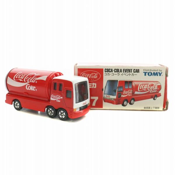 トミー TOMY No.37 コカコーラ イベントカー トミカ ミニカー 赤 レッド /XZ ■GY...