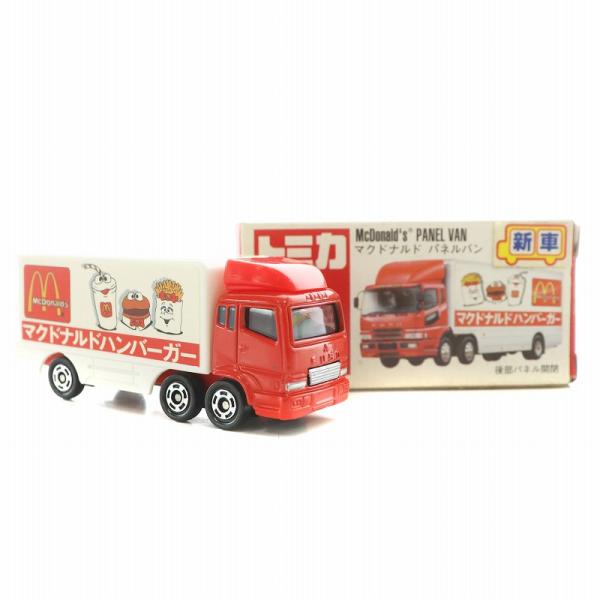 トミー TOMY トミカ No.65 マクドナルド パネルバン トミカ ミニカー 新車シール 赤 レ...