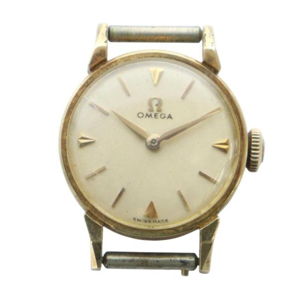 オメガ OMEGA 腕時計 ウォッチ ヴィンテージ アンティーク フェイスのみ 手巻き ゴールドカラ...