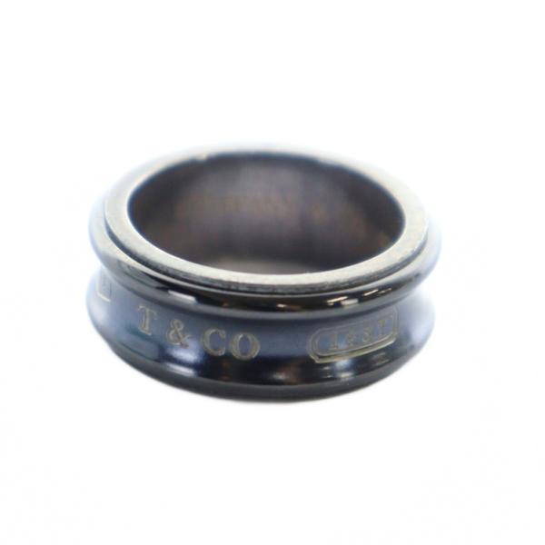 ティファニー TIFFANY &amp; CO. 1837 ナロー リング 指輪 925TI SV925 チ...