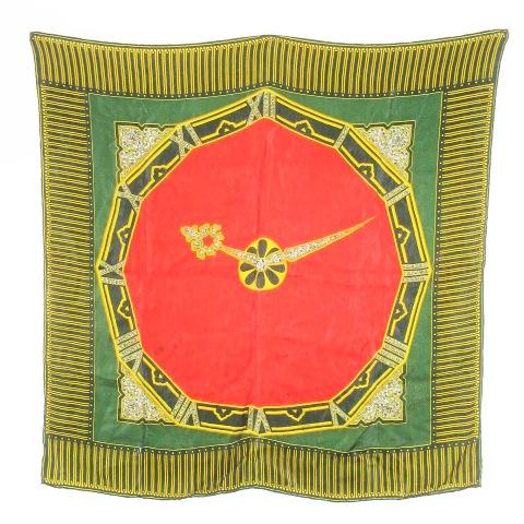 カルティエ Cartier must de Cartier スカーフ スクエア 大判 時計モチーフ ...