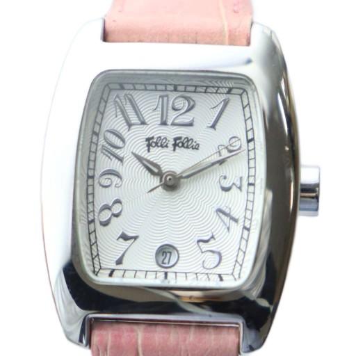 フォリフォリ Folli Follie 腕時計 ウォッチ クォーツ 白文字盤 シルバーカラー 銀色 ...