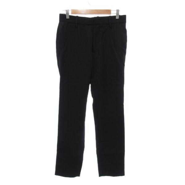 ステラマッカートニー STELLA McCARTNEY パンツ スラックス テーパード 44 黒 ブ...