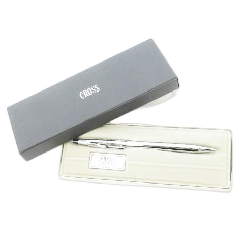 未使用品 クロス CROSS ステーショナリー 文房具 筆記具 ボールペン スリム ロゴ刻印 筆記確...