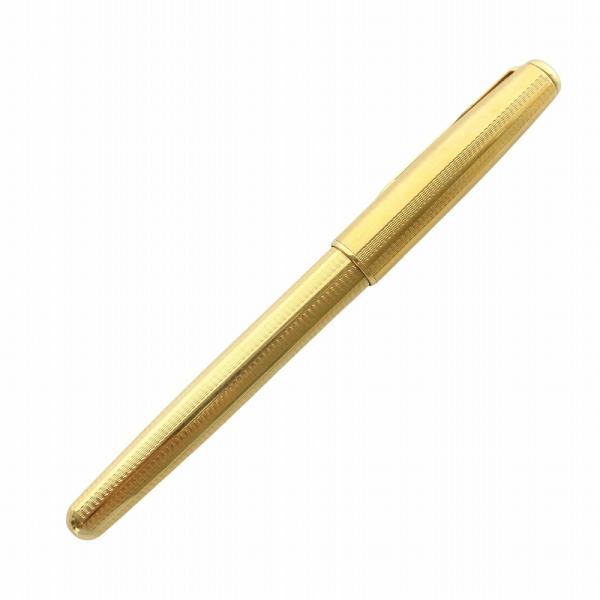 パーカー parker ペン先18K 万年筆 文房具 筆記用具 750 総柄 ゴールドカラー 金色 ...