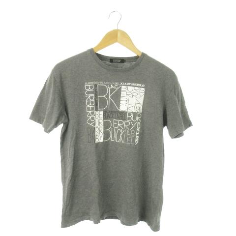 バーバリーブラックレーベル BURBERRY BLACK LABEL 半袖Tシャツ クルーネック コ...