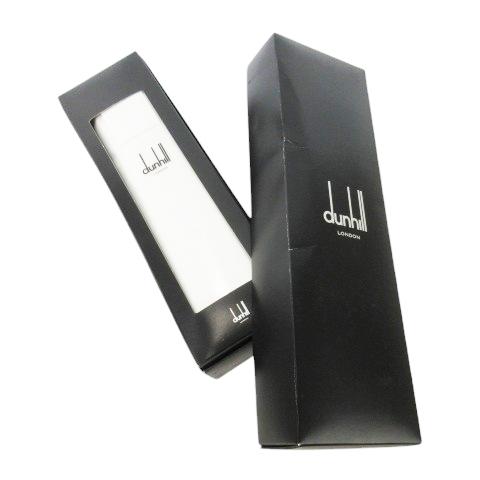 未使用品 ダンヒル dunhill 未仕立て生地 ワイシャツ Yシャツ フォーマル ロゴ刺繍 コット...