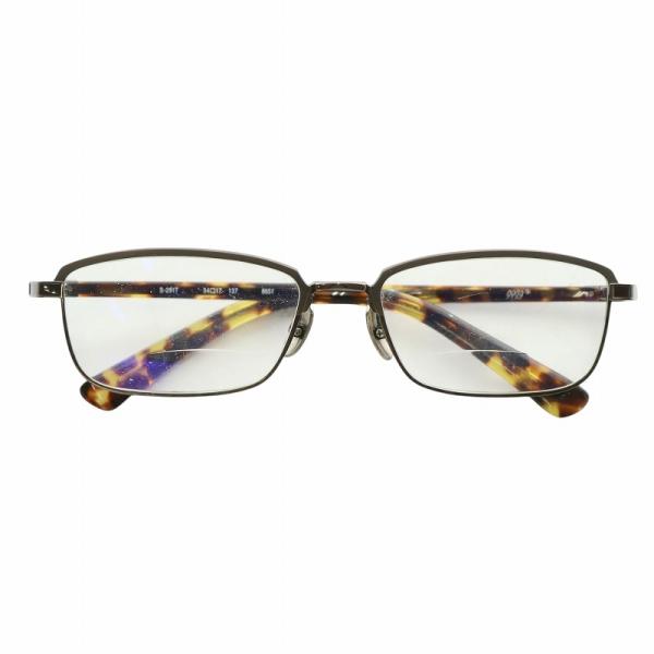 フォーナインズ 999.9 眼鏡 メガネ 度入り セルフレーム スクエア べっ甲柄 ロゴ 54□17...