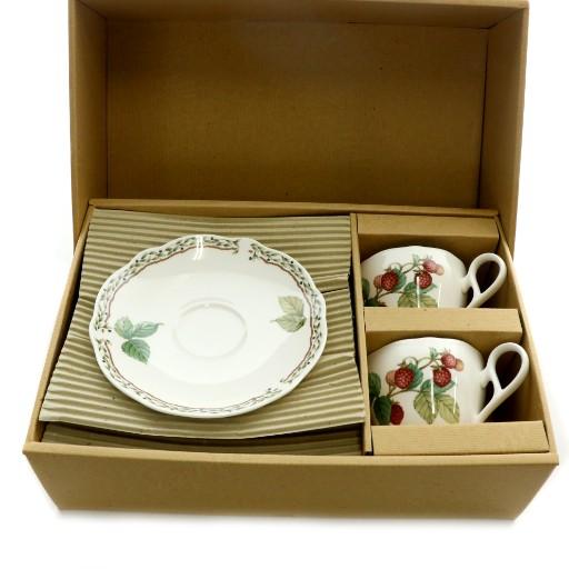 未使用品 ノリタケ Noritake 大皿×2 小皿×2 ティーカップ×2 3点セット 食器 果物 ...