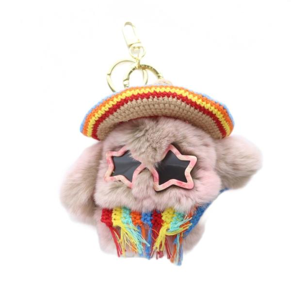 フロート FLOATS ストラップ 人形 キーホルダー うさぎ チャーム マルチカラー ■GY11 ...