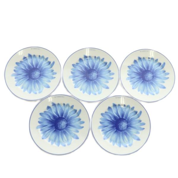 ジバンシィ GIVENCHY 皿 プレート ファイブプチセット 5枚セット 食器 花 フラワー ロゴ...