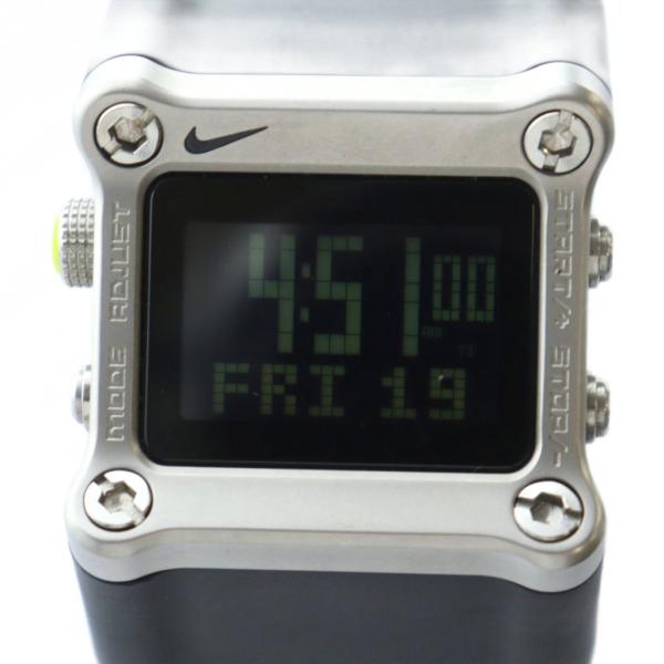 ナイキ NIKE hammer watch 腕時計 ウォッチ クォーツ ロゴ デジタル デイト カレ...