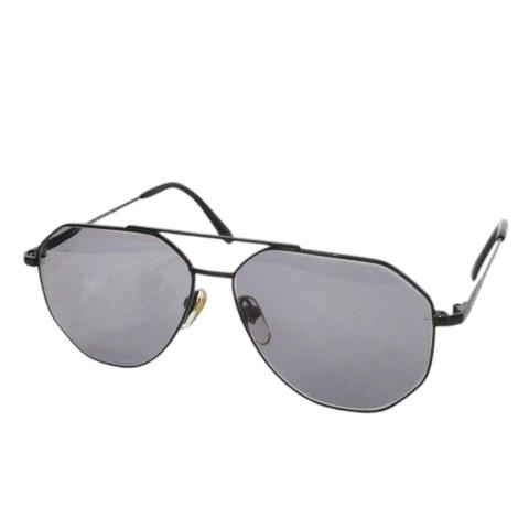 ニコン Nikon サングラス メタルフレーム ティアドロップ ワンポイント 58 12 140 黒...