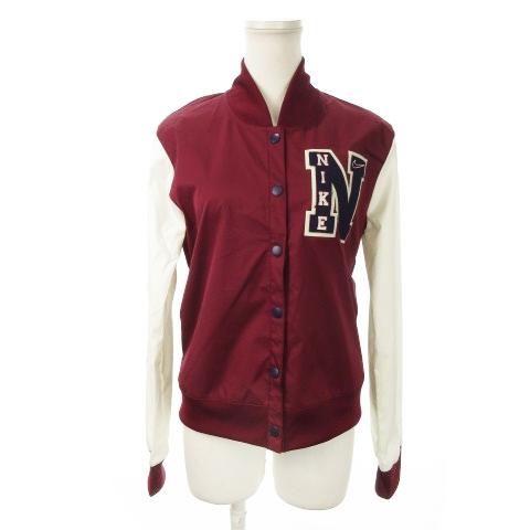 ナイキ NIKE NSW VSPT ジャケット スタジャン ブルゾン フロントスナップボタン 切替 ...