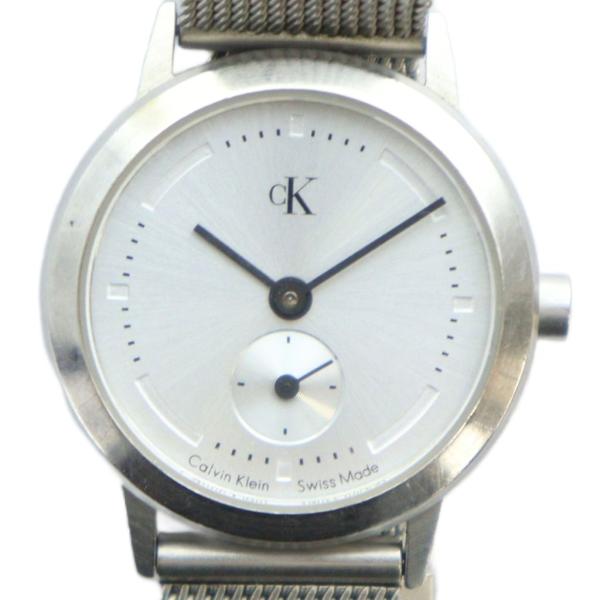 カルバンクライン CALVIN KLEIN K3331 腕時計 ウォッチ クォーツ ロゴ スモセコ ...