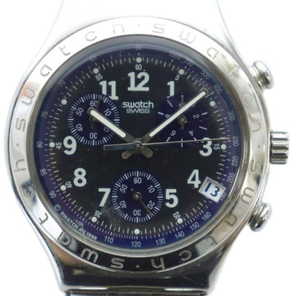 スウォッチ SWATCH ジャンク品 IRONY 腕時計 ウォッチ クォーツ クロノグラフ カレンダ...