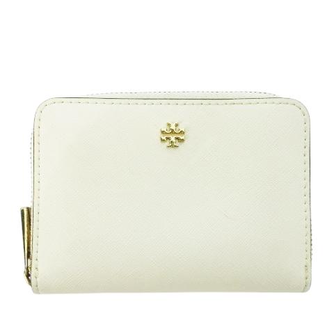 トリーバーチ TORY BURCH コインケース 小銭入れ ラウンド キーリング付き レザー 革 ダ...