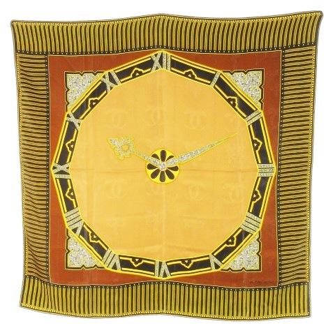 カルティエ Cartier must de Cartier スカーフ スクエア シルク 絹 大判 時...