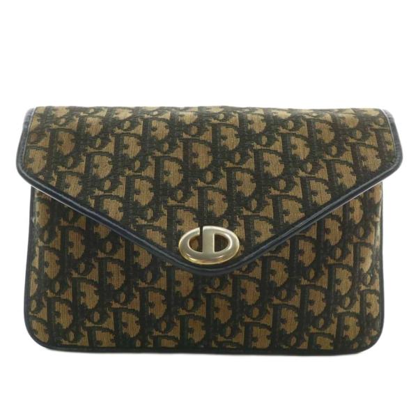クリスチャンディオール Christian Dior ヴィンテージ トロッター クラッチバッグ セカ...
