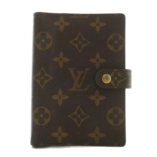 ルイヴィトン LOUIS VUITTON アジェンダ PM システム手帳カバー PVC レザー モノ...