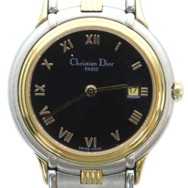 クリスチャンディオール Christian Dior 48 146 腕時計 ウォッチ クォーツ デイ...