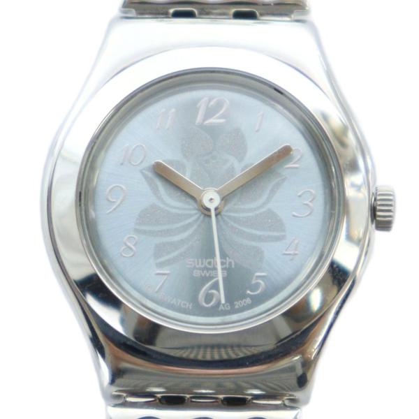 スウォッチ SWATCH ジャンク品 IRONY 腕時計 ウォッチ クォーツ ラウンド 青文字盤 シ...