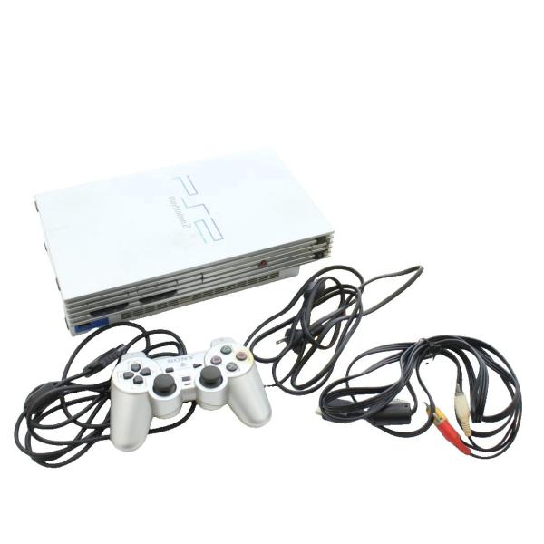 ソニー SONY プレイステーション2 PlayStation 2 ゲーム機 本体 シルバー色 SC...