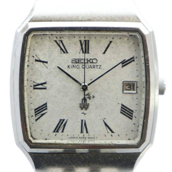 セイコー SEIKO 5855-5000 KING QUARTZ キングクオーツ 腕時計 ヴィンテー...